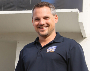 John with UBC shirt